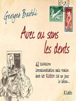 cover image of Avec ou sans les dents